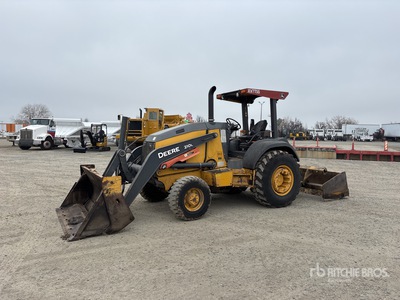 2018 John Deere 210LE 4x4 Cargadora para trabajos de jardinería