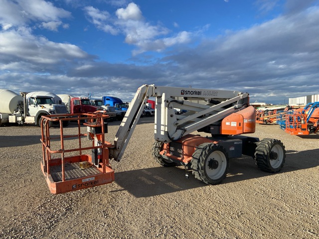2017 Snorkel A46JRT 4WD Diesel Articulating Boom Lift