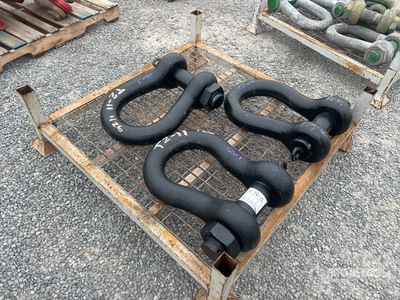Quantity of (3) 120 Ton Shackle