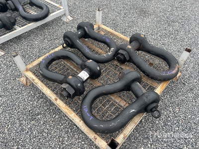 Quantity of (4) 120 Ton Shackle