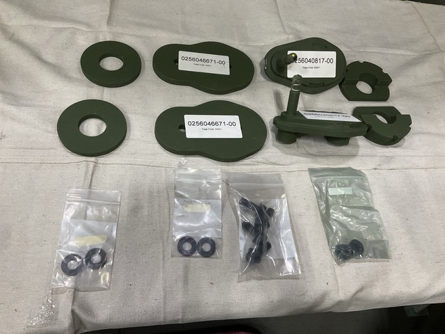 (67) Oshkosh 3904883 Service Door Plug Add-On Gun Port Service Kits