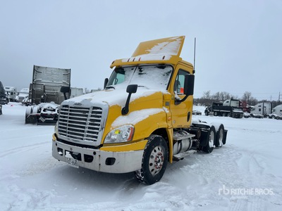 2016 Freightliner Cascadia 125 6x4 T/A Day Cab Truck Tractor (Inoperable)