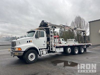 2007 IMT 16000S3-J524068 5825 lb Straight Boom on 2007 Sterling LT9513 8x4 Camión Grúa