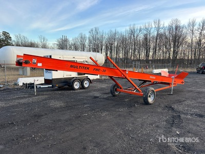 Multitek FWC-30 24 in x 30 ft Portable Stacking ناقل