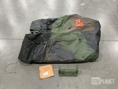 (6) Oil Tank Plates, (1) Vehicular Body Fitted Cover & Assorted Items