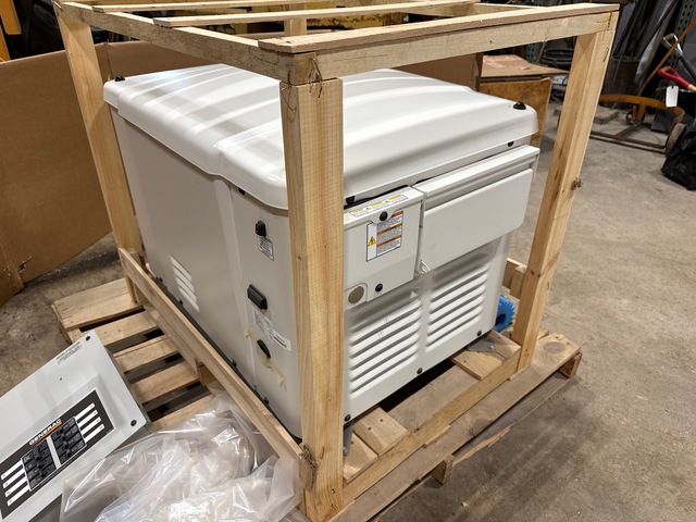 2024 (unverified) Generac OK7618B 7.5 kW Skid-Mounted Stand-By Generator Set (Unused)