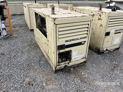 2000 Ingersoll Rand P185WJDU Skid-Mounted Luftkompressor