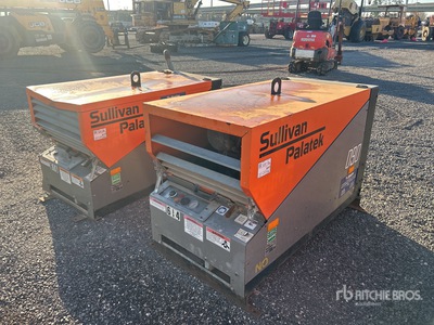 2017 Sullivan D90PKU Skid-Mounted Luftkompressor