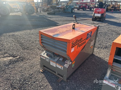 2018 Sullivan D110PKU Skid-Mounted Luftkompressor