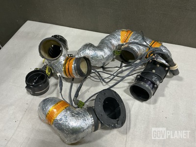 (2) Dynamic Air M3251A-1F Axial Flow Fans