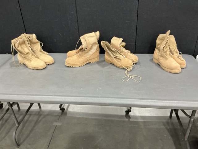 (121) Pairs of Combat Boots