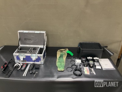 (1) Nikon Kit, (1) Gearbox Kit, (12) Cases & Assorted Items