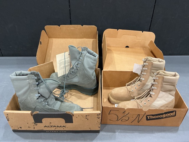 (23) Pairs of Altama Boots & (6) Pairs of Thorogood Boots