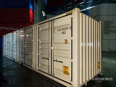 40 ft High Cube Open-Sided Storage Container
