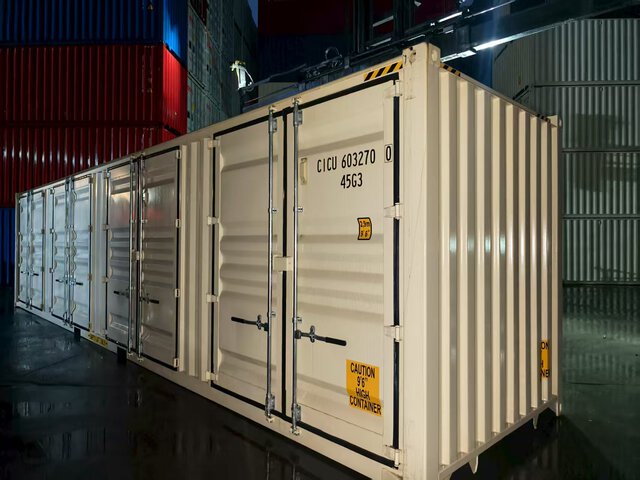 2024 40 ft High Cube Open-Sided Storage Container 2024 40 ft High Cube Open-Sided Storage Container