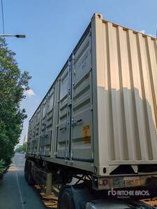 2024 40 ft High Cube Open-Sided Storage Container