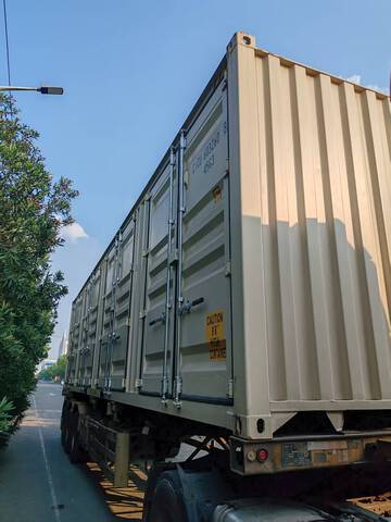 2024 40 ft High Cube Open-Sided Storage Container