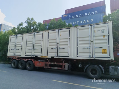 2024 40 ft High Cube Open-Sided Storage Container