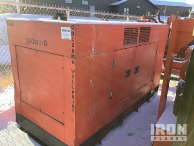 Godwin CD150MV Skid-Mounted Wasserpumpe