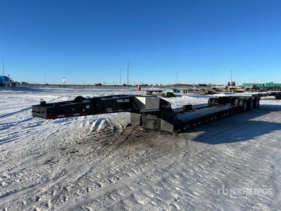 2008 Trail King TK110HDG Tri/A Double Drop Removable Gooseneck Low Loader