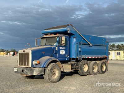 2007 Peterbilt 357 8x4 4-Achs Kipper-Lkw