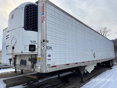 2013 Utility VS2RA 53 ft x 102 in T/A Remolque refrigerado