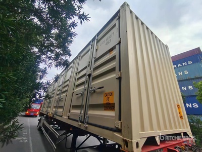 40 ft High Cube Open-Sided Storage Container