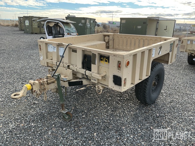 2011 Silver Eagle M1101 Cargo Trailer