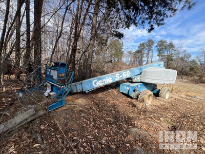 Genie S60 4WD Diesel Telescopic Boom Lift (Inoperable)