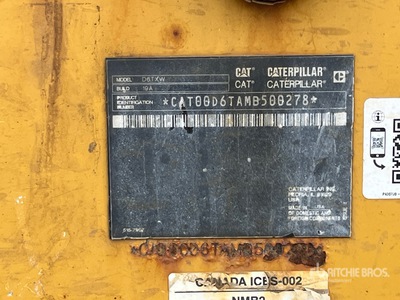 2018 Cat D6T XW Crawler Dozer