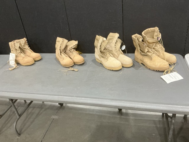 (175) Pairs of Assorted Combat Boots