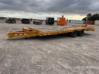 2000 Eager Beaver 25 ft T/A Equipment Trailer