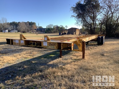 2005 CIMC SZJ9340TJZ02 42 ft x 96 in T/A Container Trailer