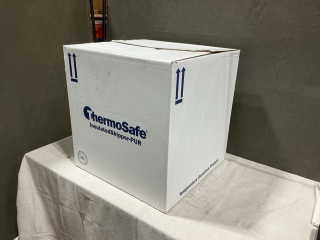 (4)ThermoSafe Sonoco Insulated Shippers