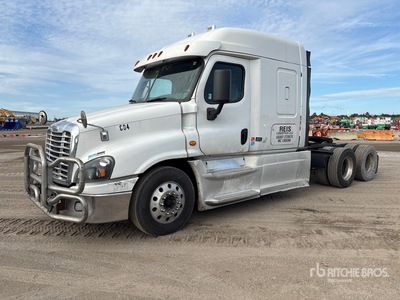 2017 Freightliner Cascadia 125 6x4 Sleeper Truck Tractor