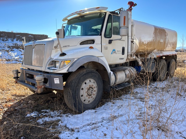 2007 International 7500 SFA 6x4 Water Truck