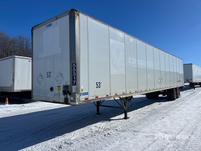 2013 Stoughton 53 ft x 102 in T/A Van Trailer