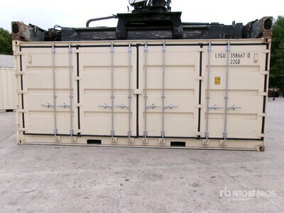 20 ft Standard Open-Sided حاويات تخزين