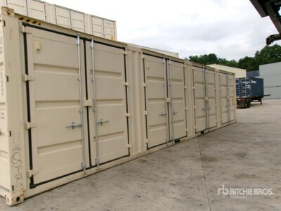 40 ft High Cube Multi-Door Storage Container