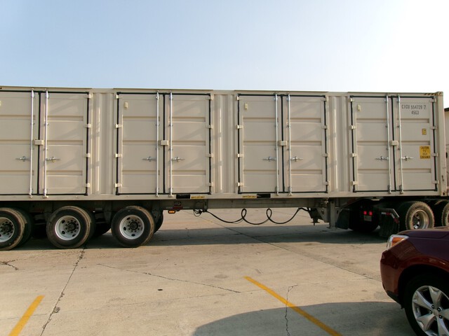 2023 40 ft High Cube Multi-Door Storage Container