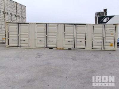 2024 40 ft High Cube Multi-Door Storage Container