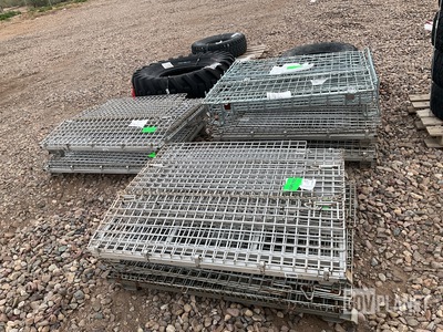 (7) Collapsible Pallet Containers