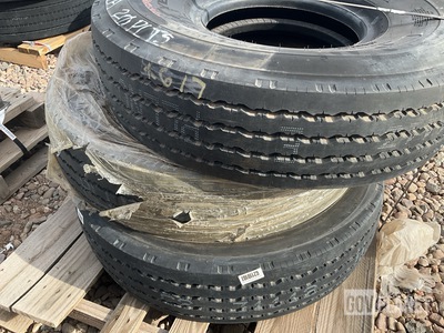 (3) Goodyear 10.00R15TR Tires