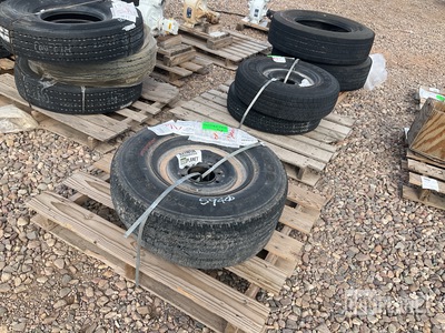 (4) Assorted Tires w/Wheels