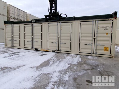 40 ft High Cube Multi-Door Storage Container