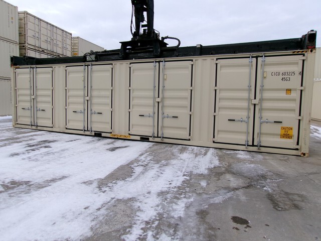 2024 40 ft High Cube Multi-Door Storage Container