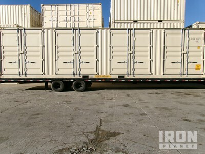 40 ft High Cube Multi-Door Conteneur de stockage