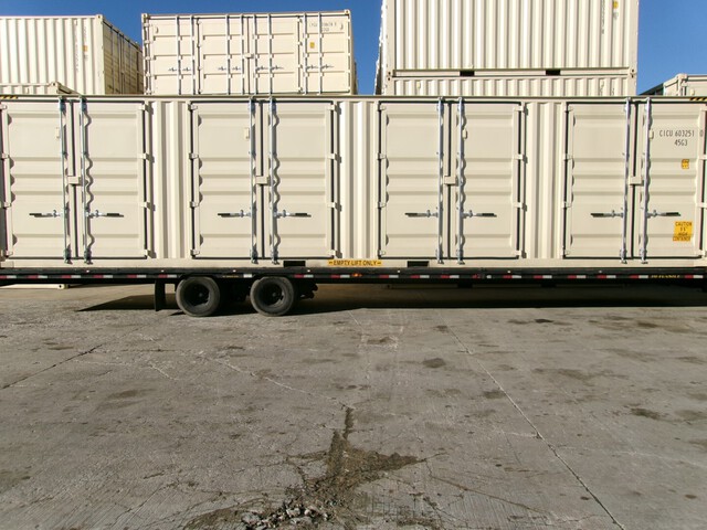 2024 40 ft High Cube Multi-Door Storage Container