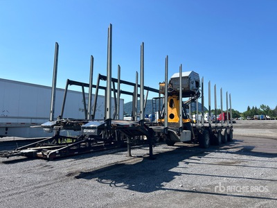 2023 Temisko 51 ft Quad/A Self-Loading Boomstam aanhangwagen