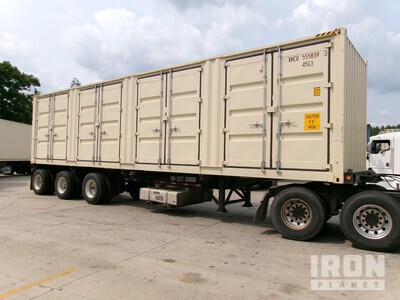 40 ft High Cube Multi-Door Contenedor de almacenamiento